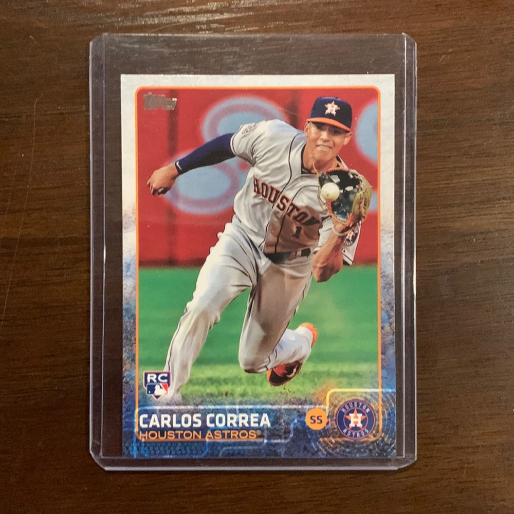 Carlos Correa 2015 Topps Rookie Card #US174